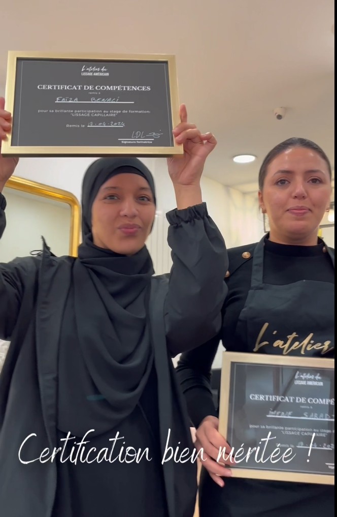 Résultat lissage professionnel